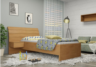 Jednolôžková posteľ bez úložného priestoru Zuzka XL