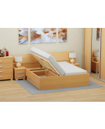 Manželská posteľ s úložným priestorom Lenka XL