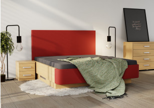 Manželská posteľ s úložným priestorom Gabika
