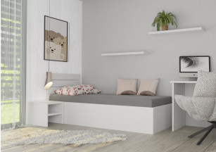 Jednolôžková posteľ s úložným priestorom a roštom Soňa