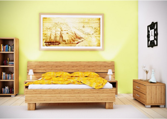Manželská posteľ bez úložného priestoru Lenka XL