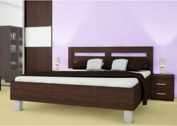 Manželská posteľ bez úložného priestoru Terka