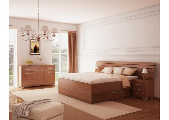 Manželská posteľ s úložným priestorom Zuzka XL Kráľovská výška